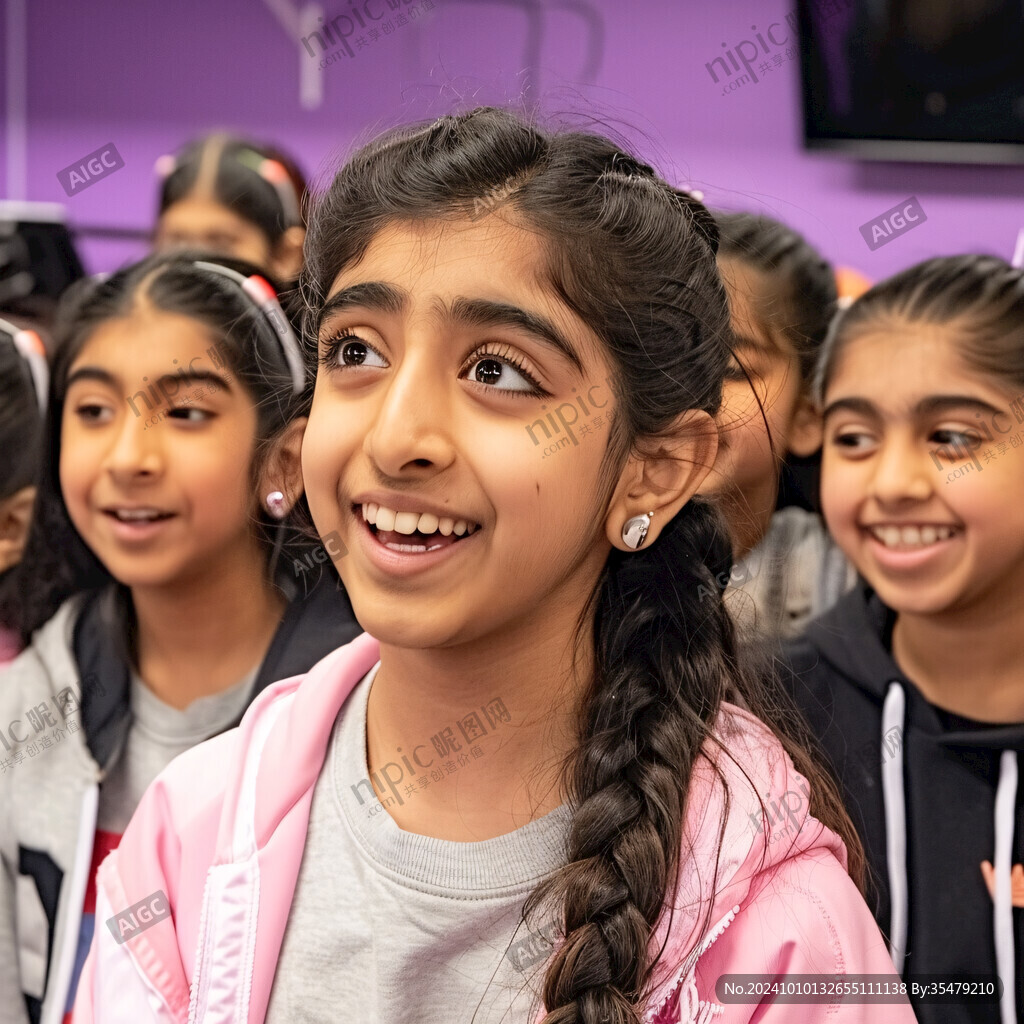 回头相望的少女