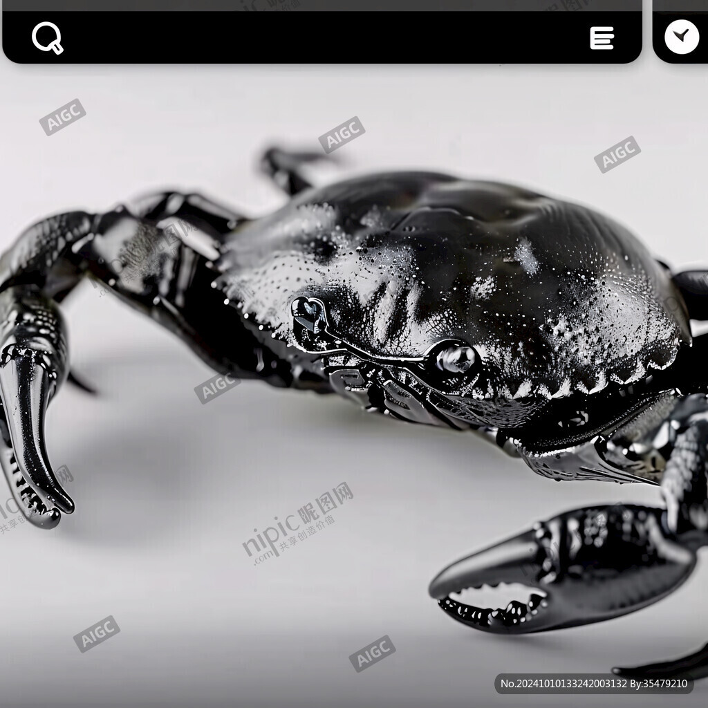 超写实蝎子