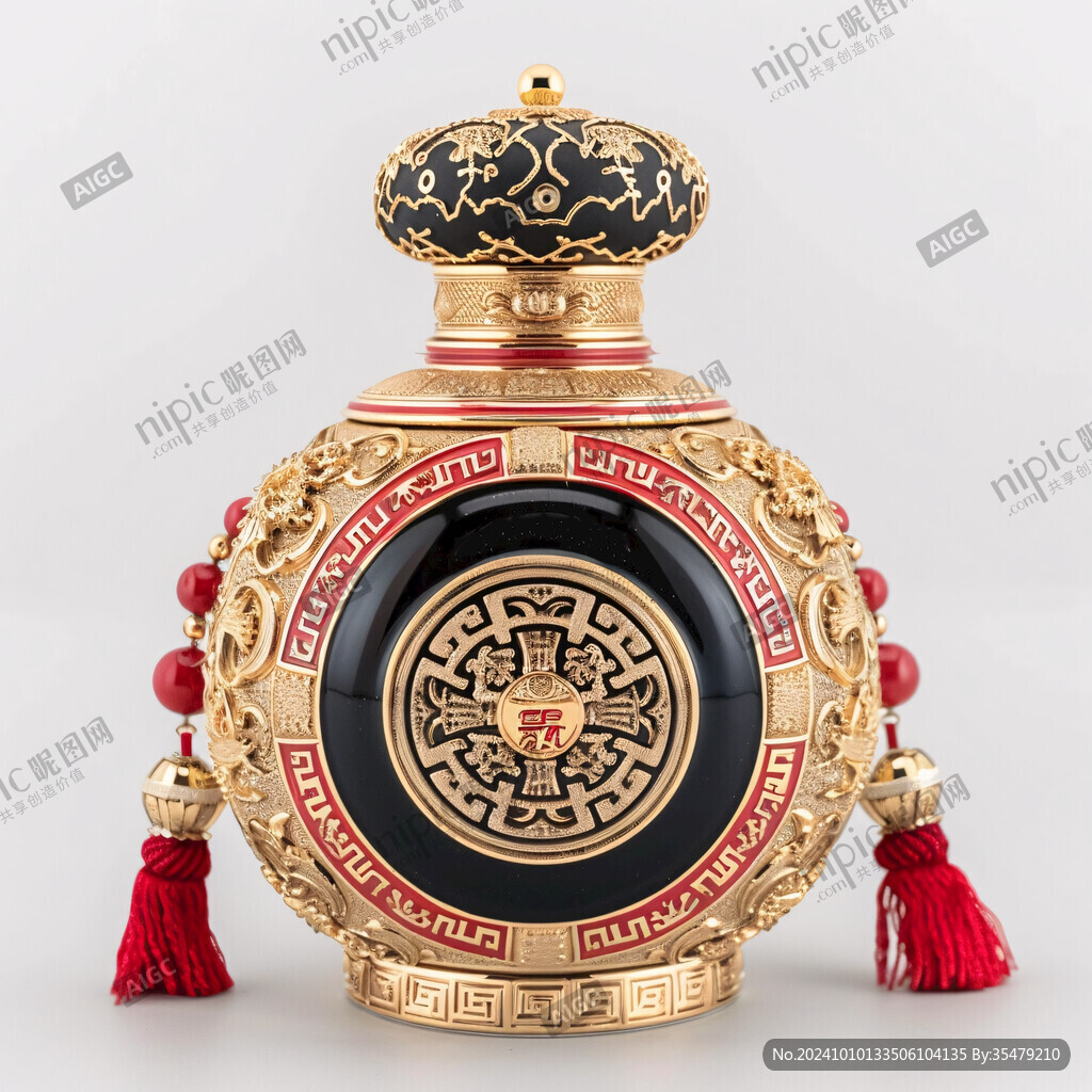 大坛酒瓶效果图