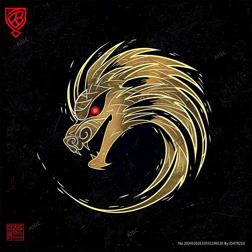 2字形状龙形结合电竞