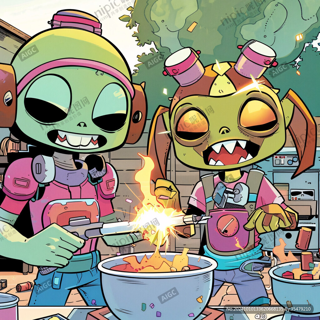 外星人卡通图片