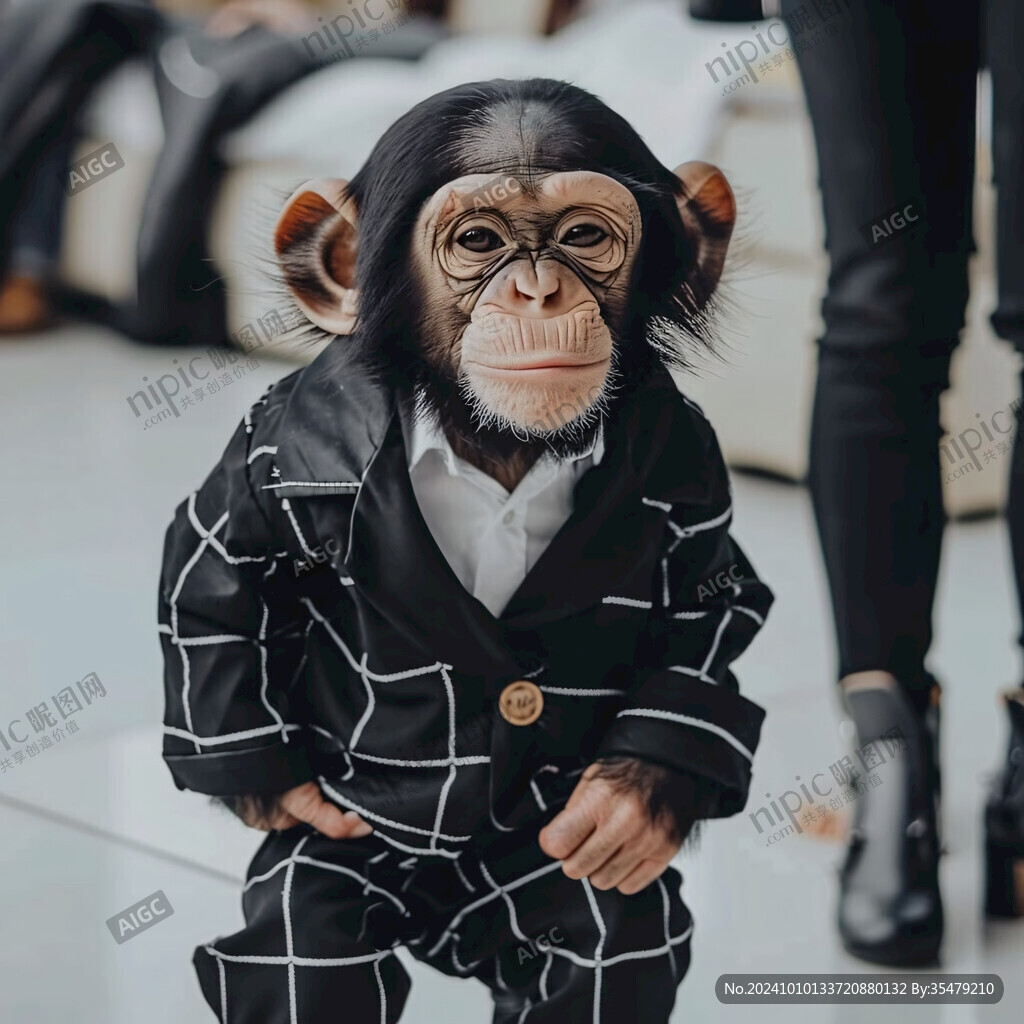 帅气猴先生形象