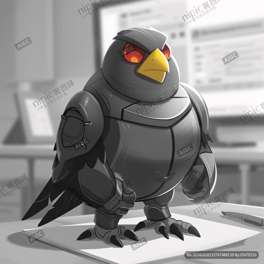 机甲风卡通人物