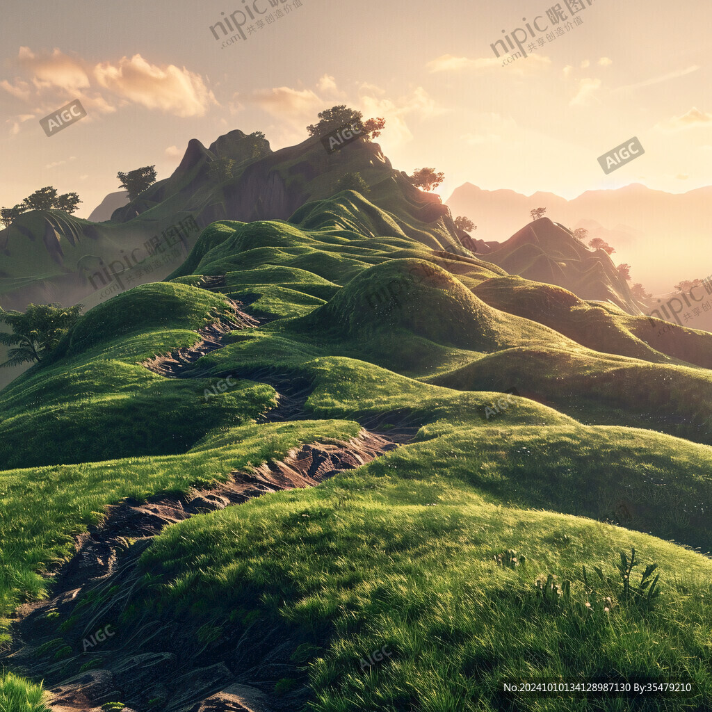 写实风游戏景观设计