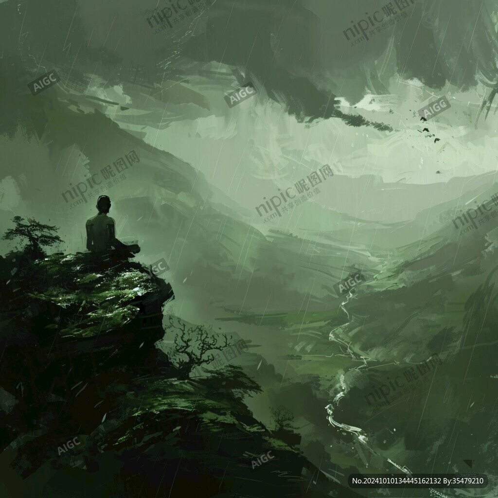 空山虚无装饰画