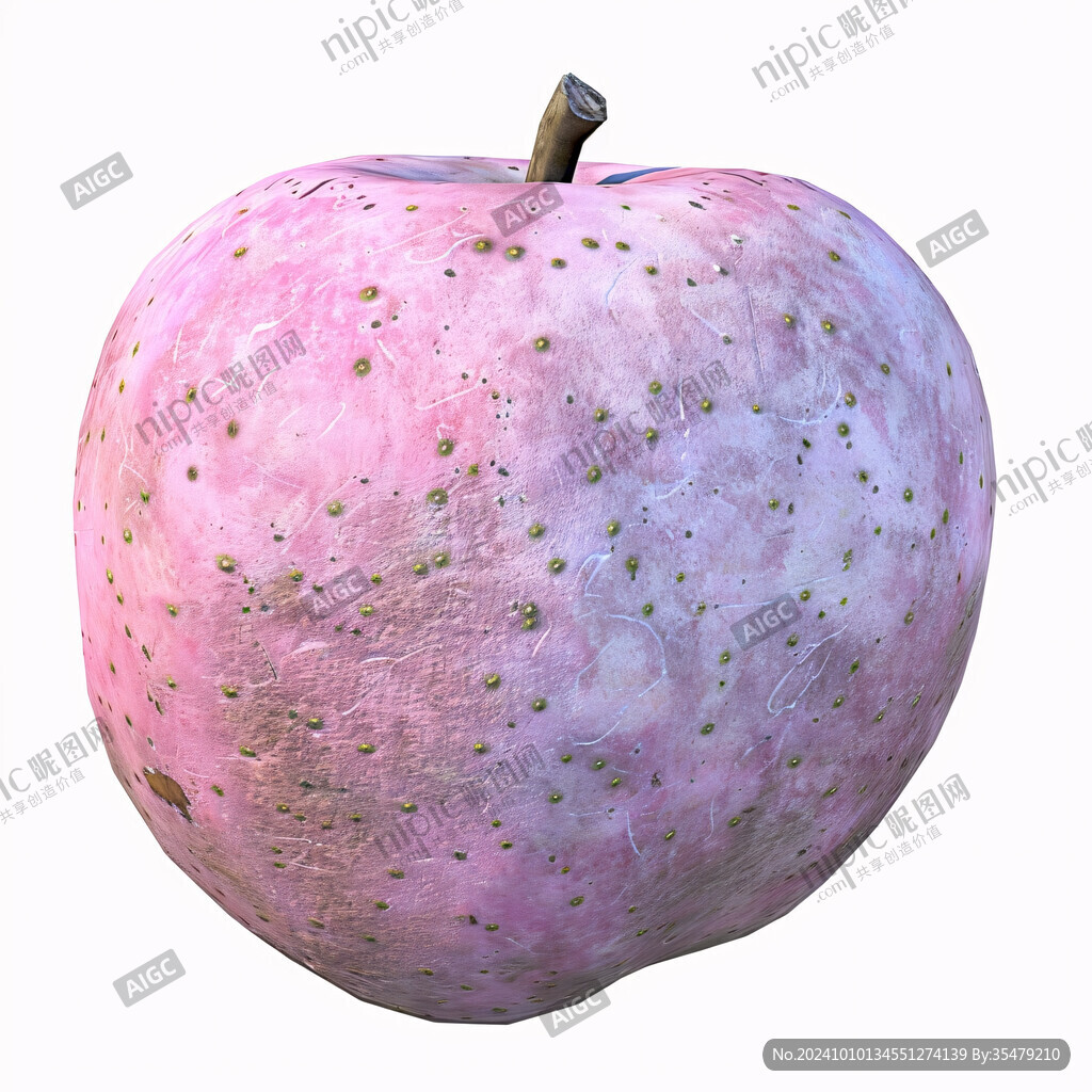 丑苹果白底图