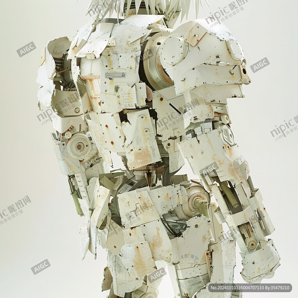 机甲风卡通人物