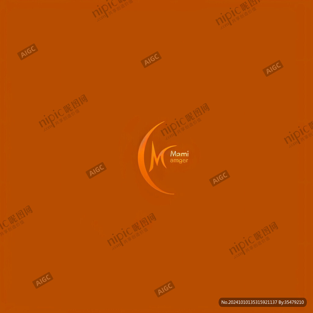 月色月夜月亮logo