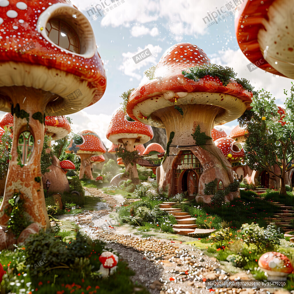 童话森林效果图