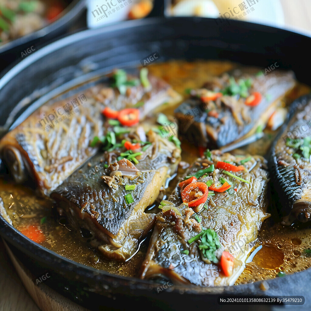 铁锅碟鱼尾