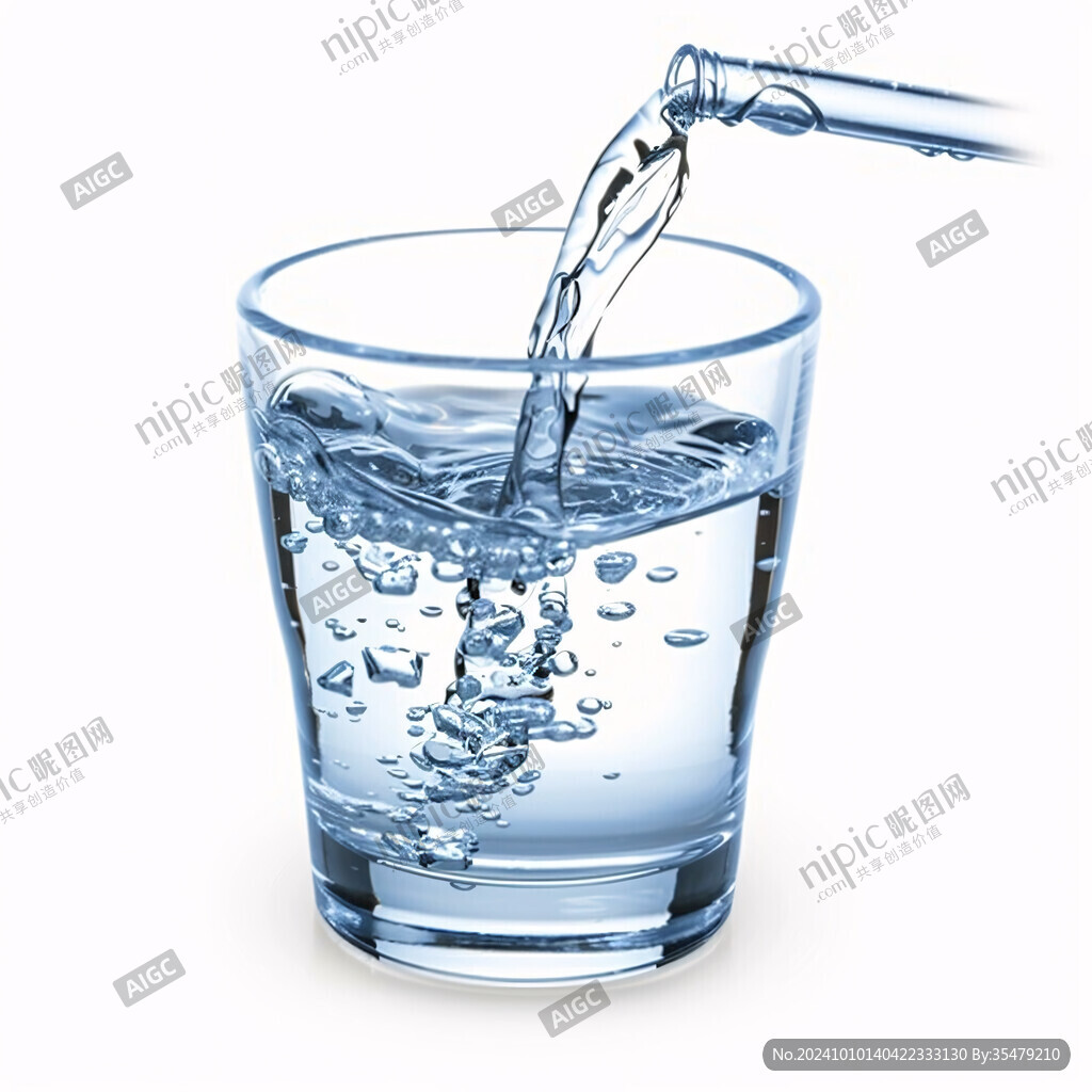 一杯水素材