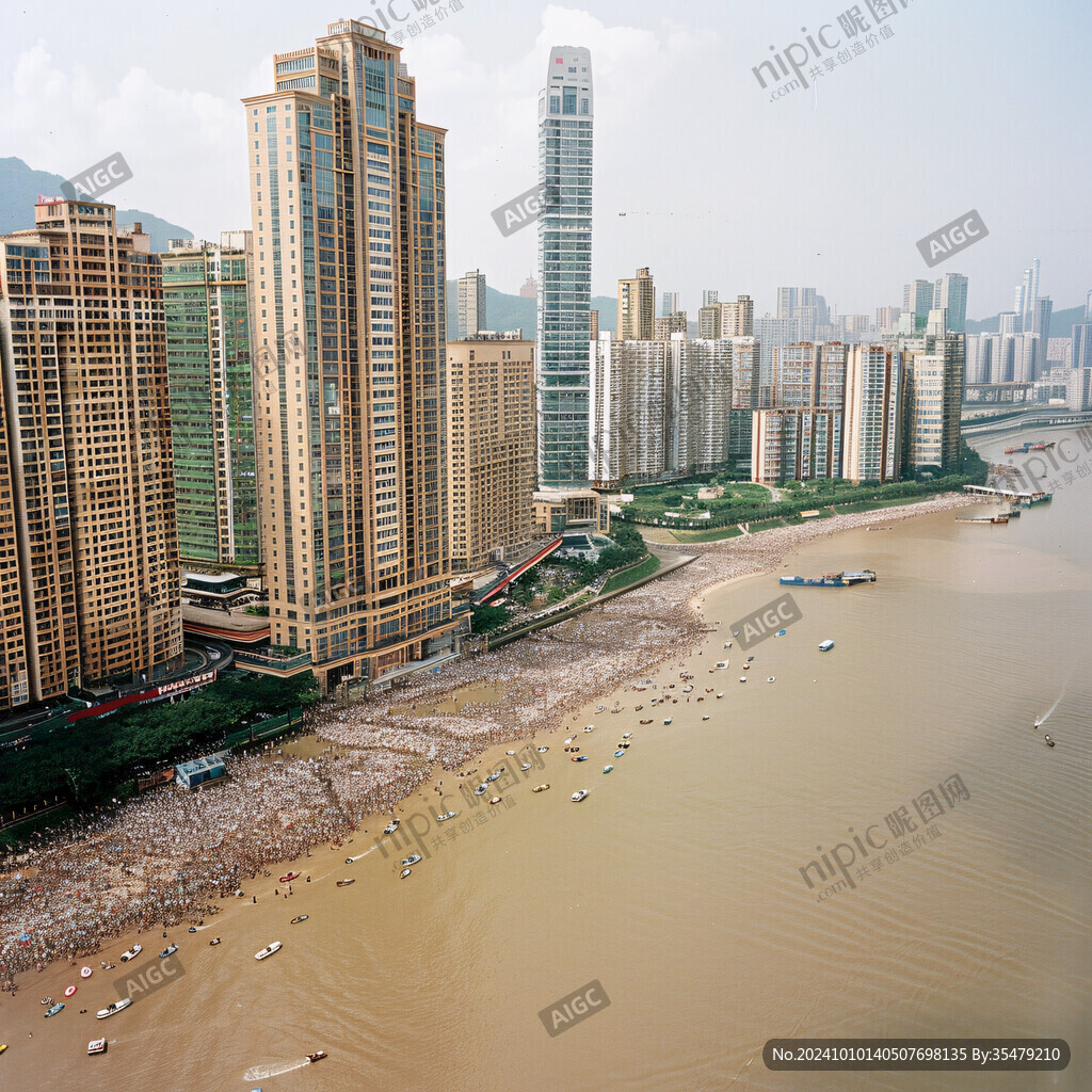 横琴磨刀门海岸建筑