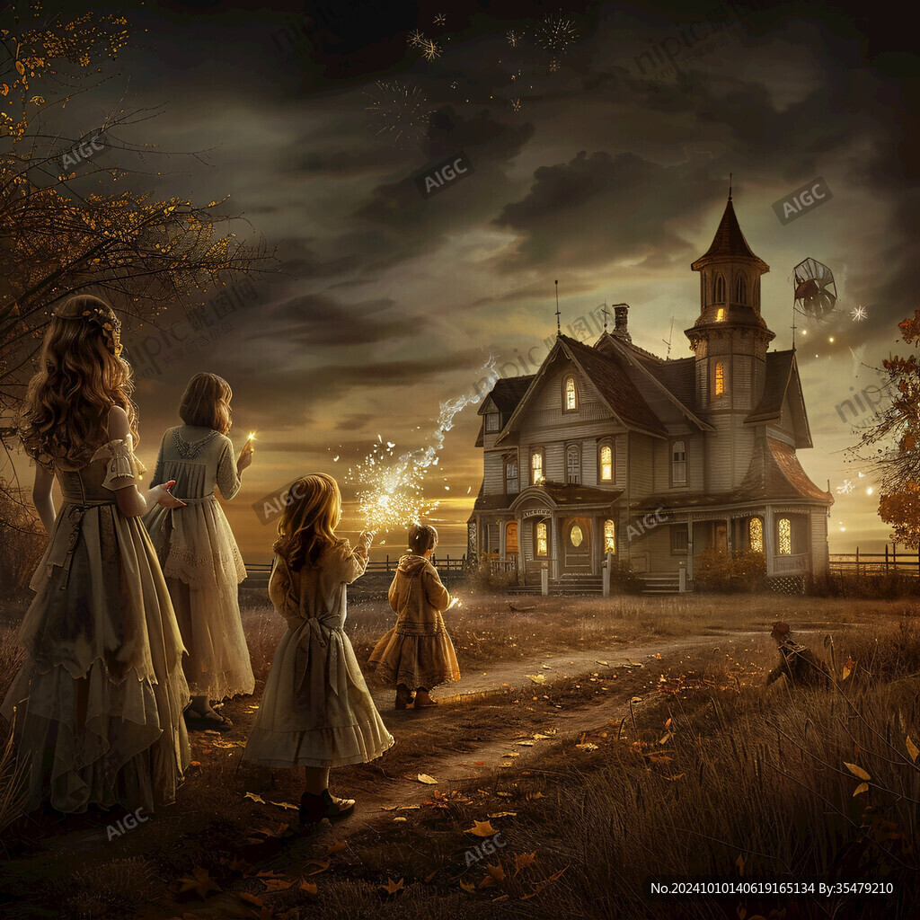 童话世界招贴画