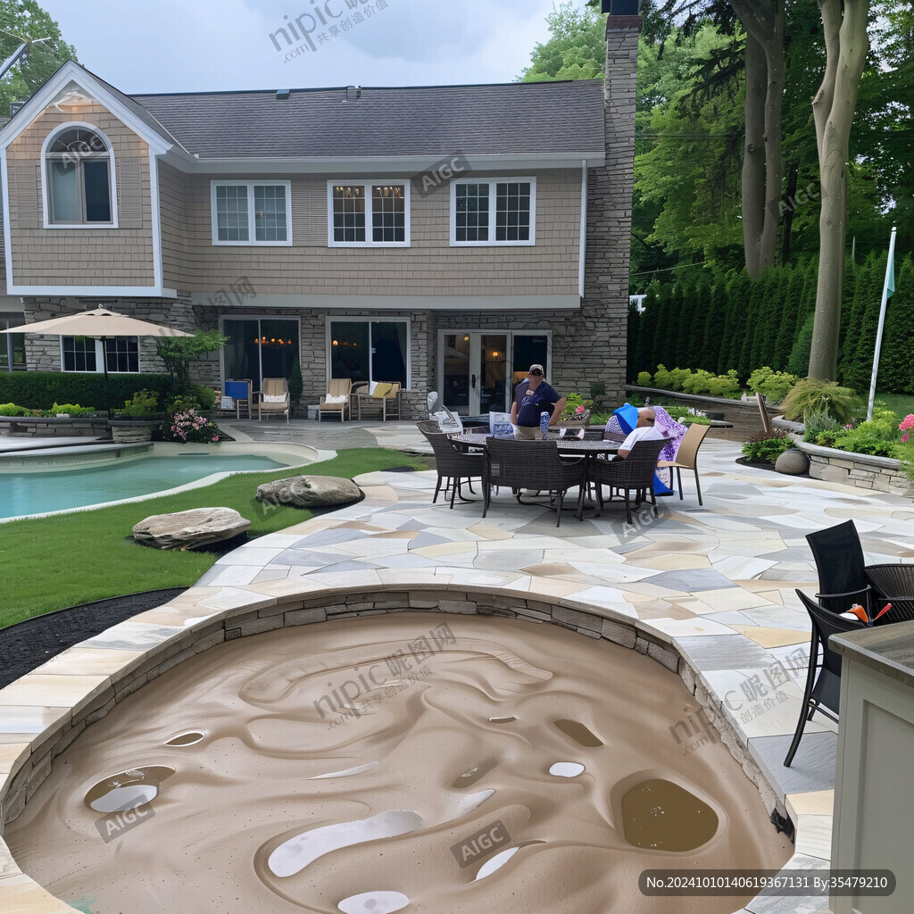 庭院地下水池设计