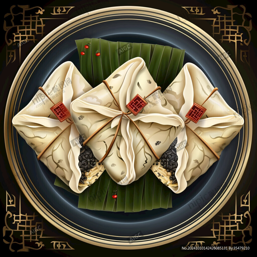 粽子装饰画