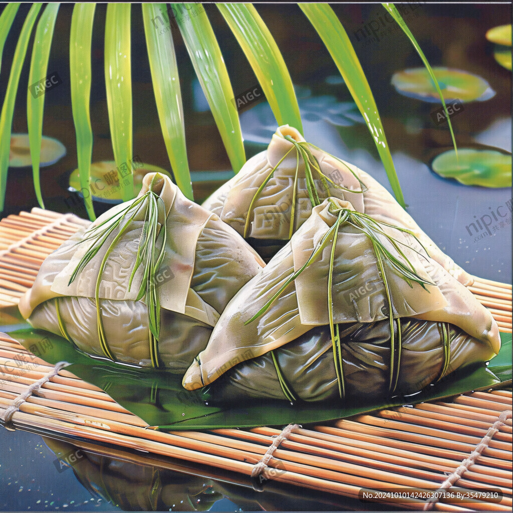 粽子装饰画