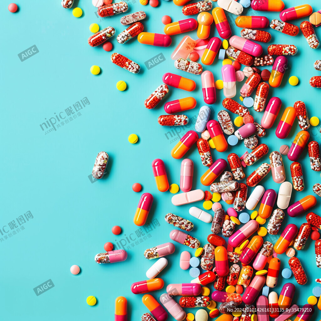 药品背景素材