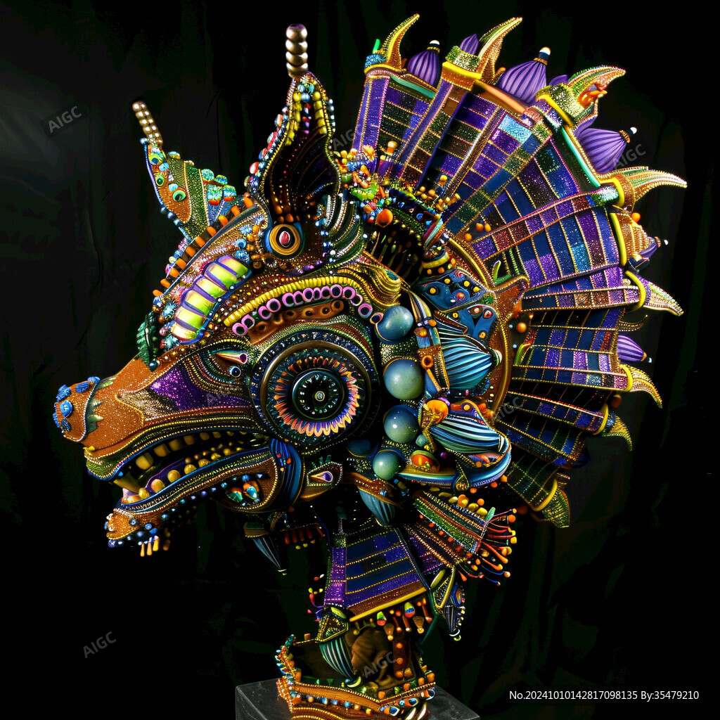 后现代机械科幻装饰品