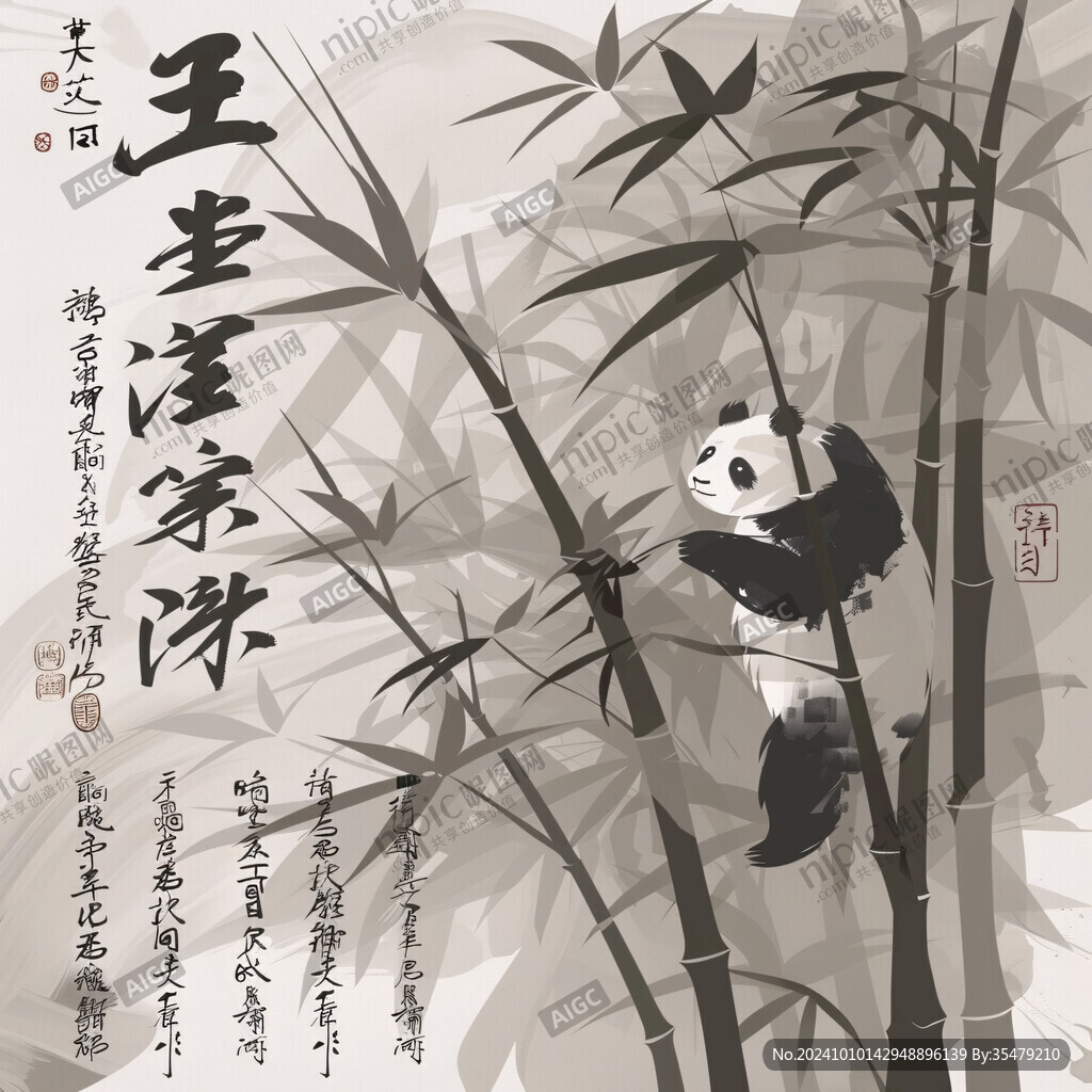 熊猫插画王者驾到