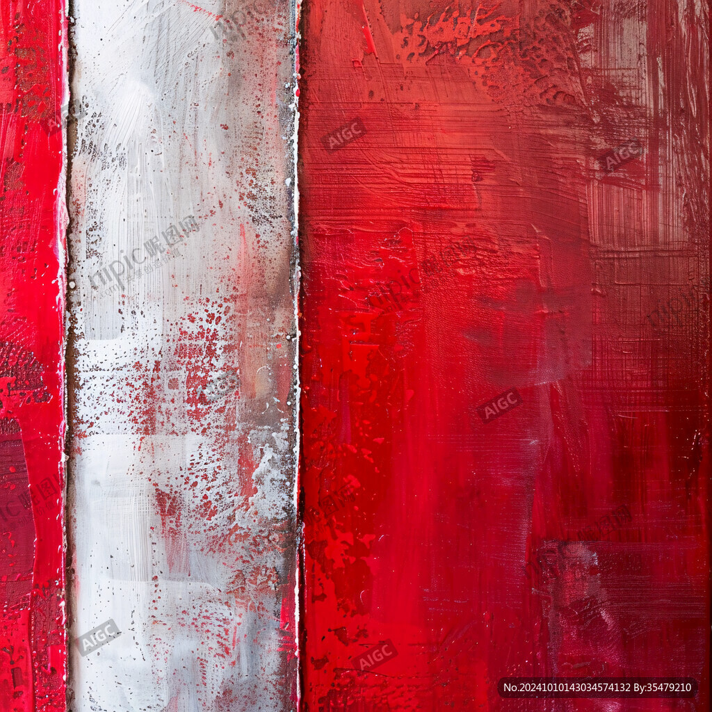 现代抽象刮痕压纹壁画