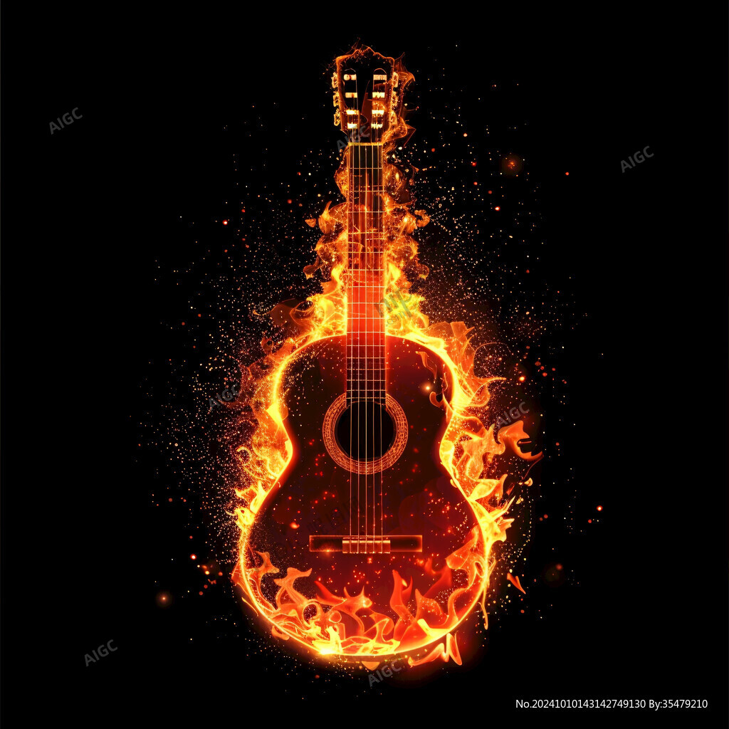吉他海报创意