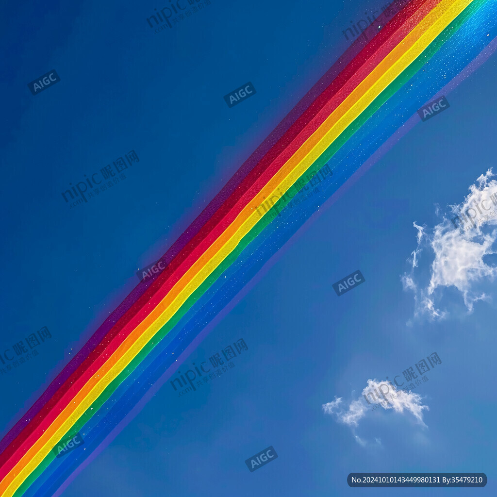 彩虹天气背景