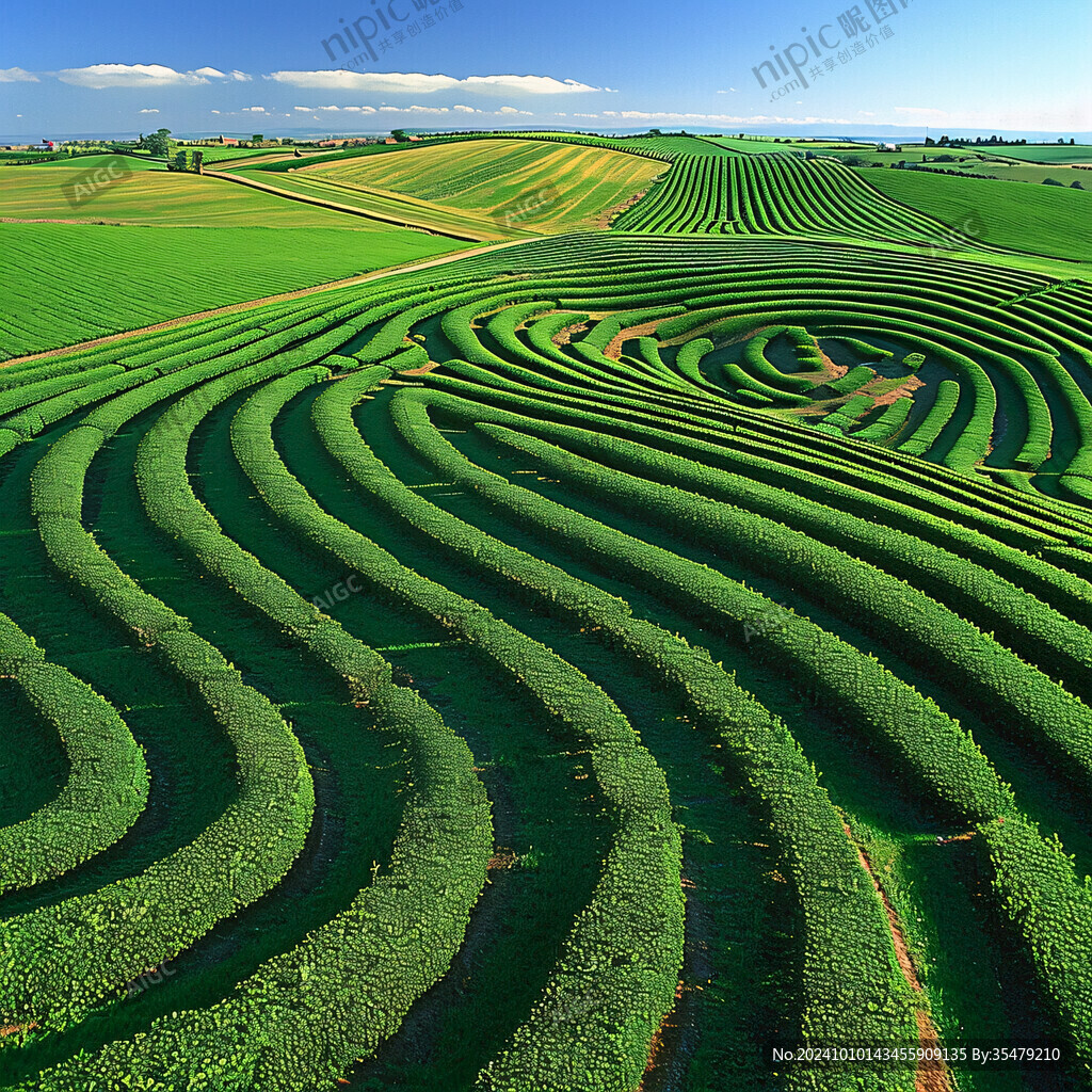 阶梯式农田