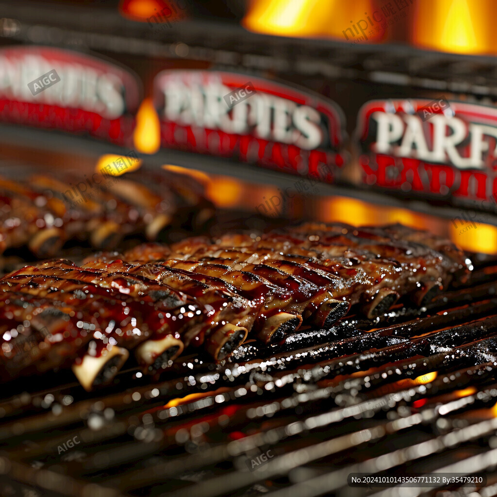 烧烤高清特写