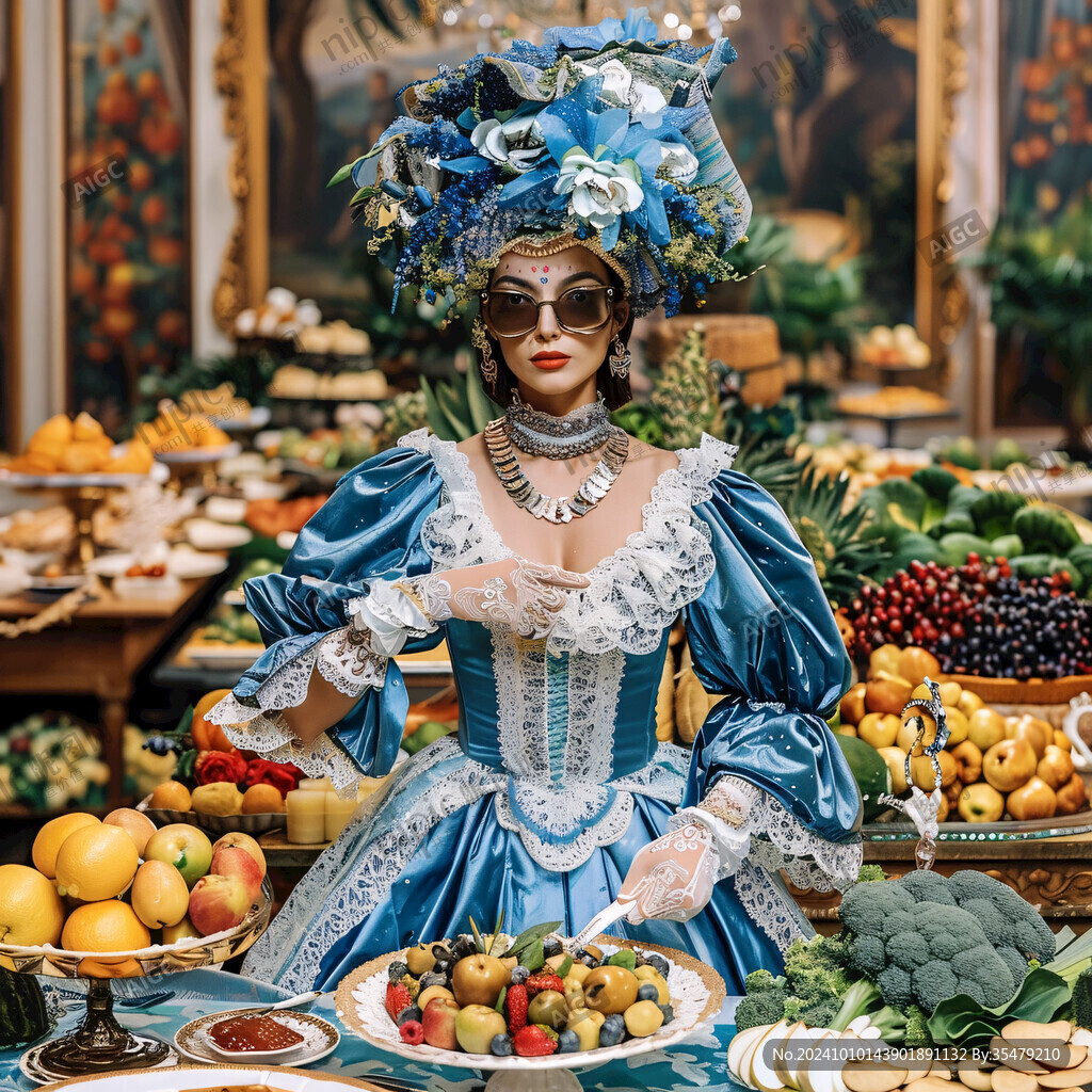 欧洲宫廷美女贵妇