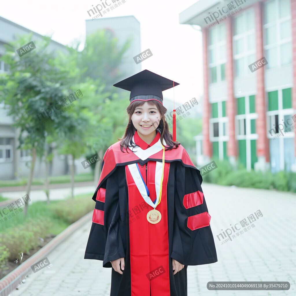 研究生毕业礼服