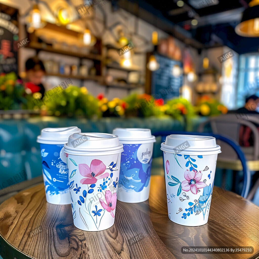 文艺餐厅饮品店环境