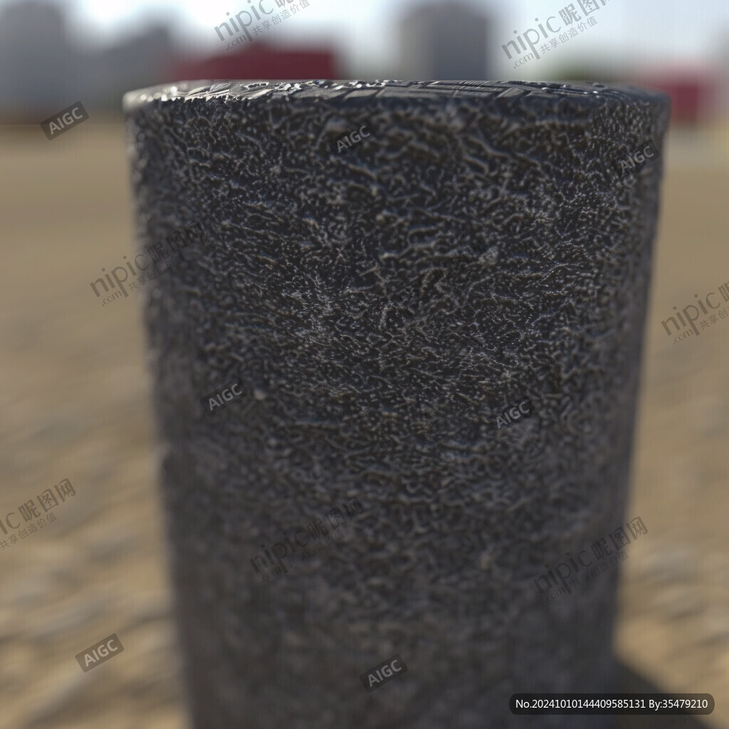 花岗岩石柱路障石墩