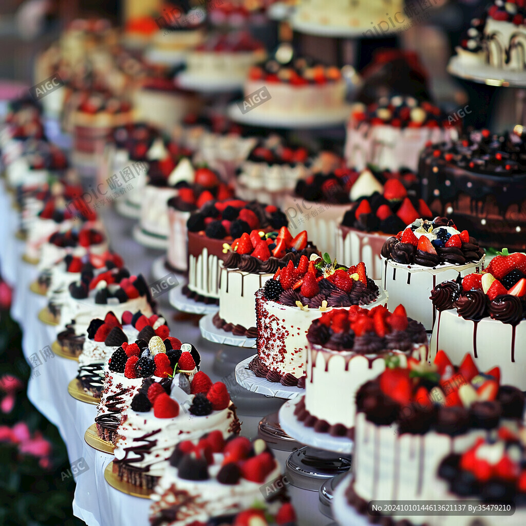 点心甜品小蛋糕冷餐会