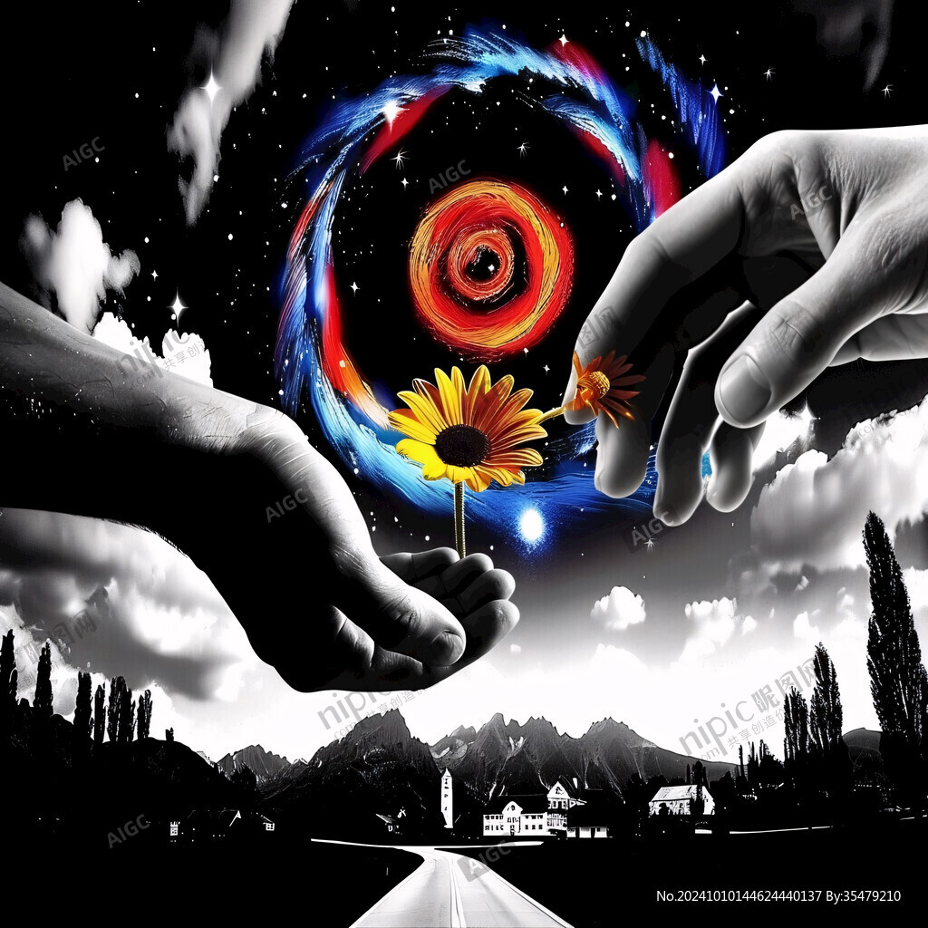 视觉冲击力广告装饰画