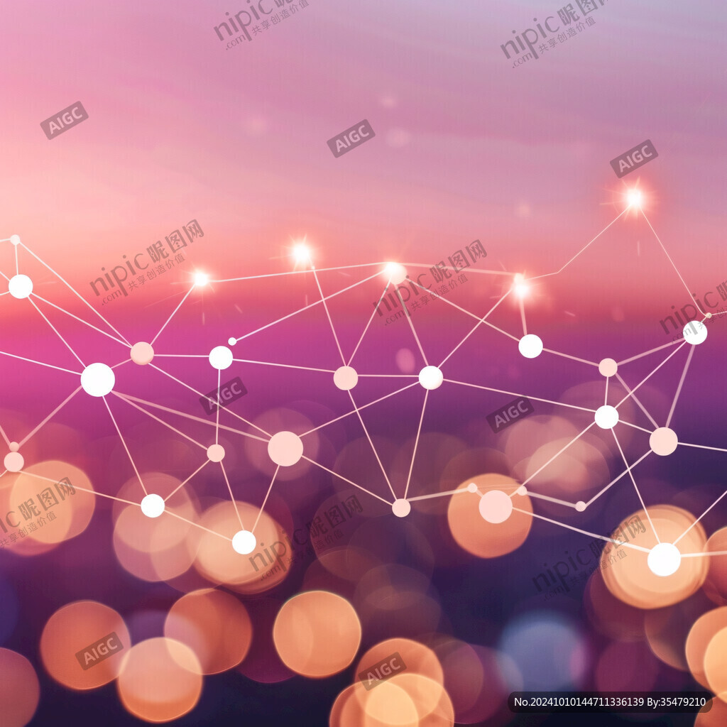 圆点背景光斑光影背景