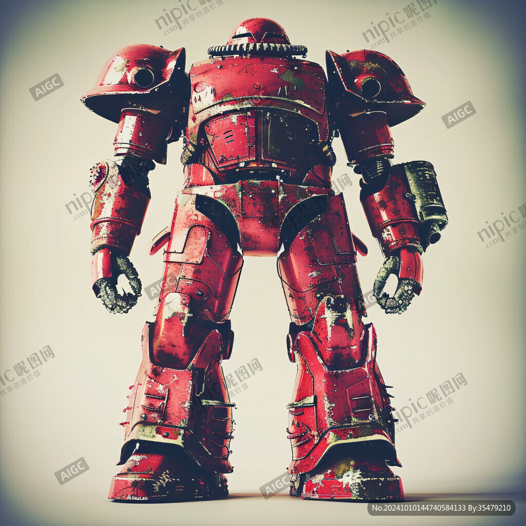 机甲风卡通人物