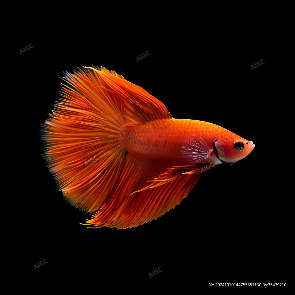 展示级半月斗鱼