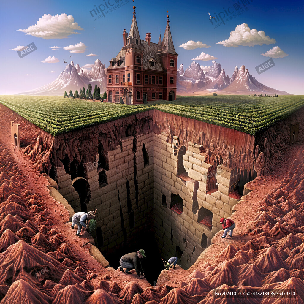 小人国背景实拍