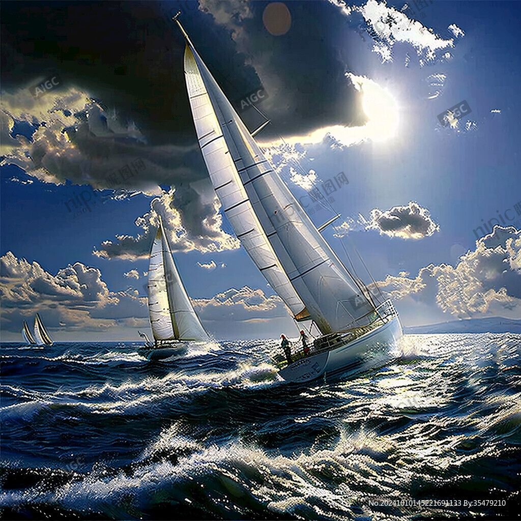 扬帆启航高清画