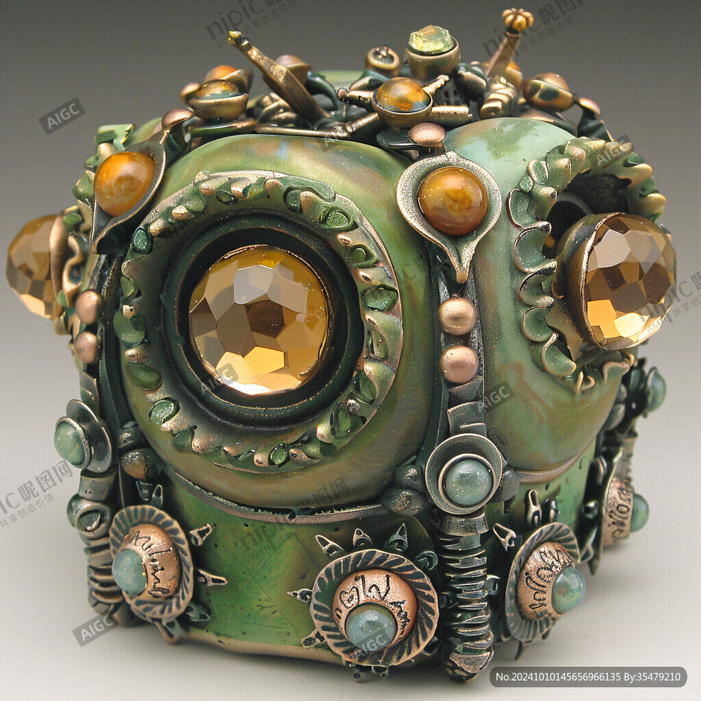 后现代机械科幻装饰品