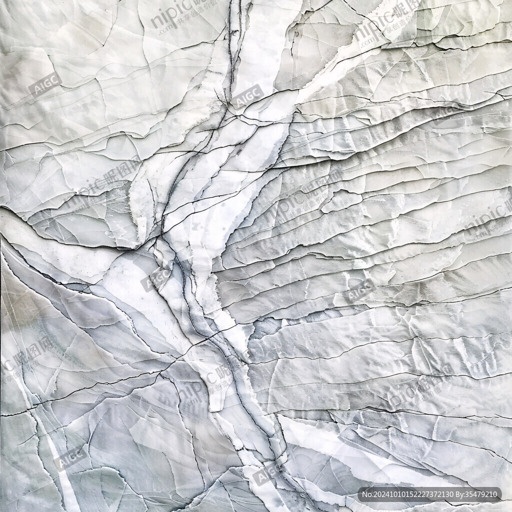 拼图印象画肌理线条