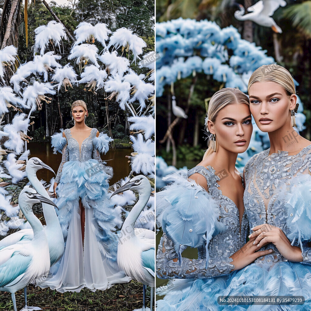 孔雀蓝婚礼迎宾