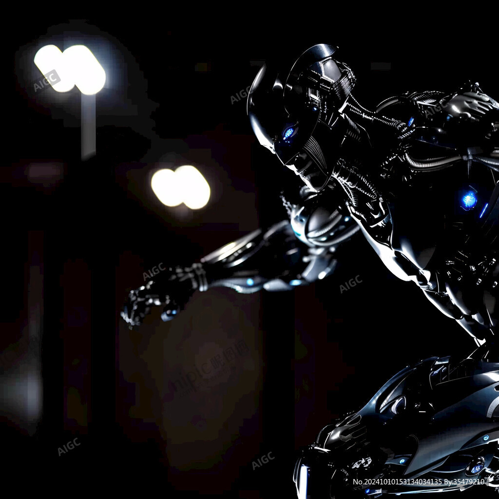 后现代机械科幻未来派