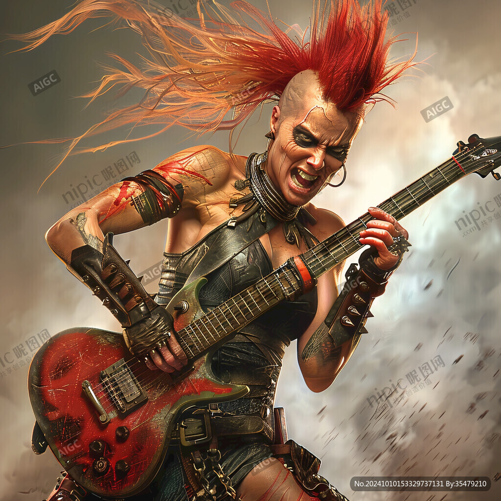 摇滚创意设计广告