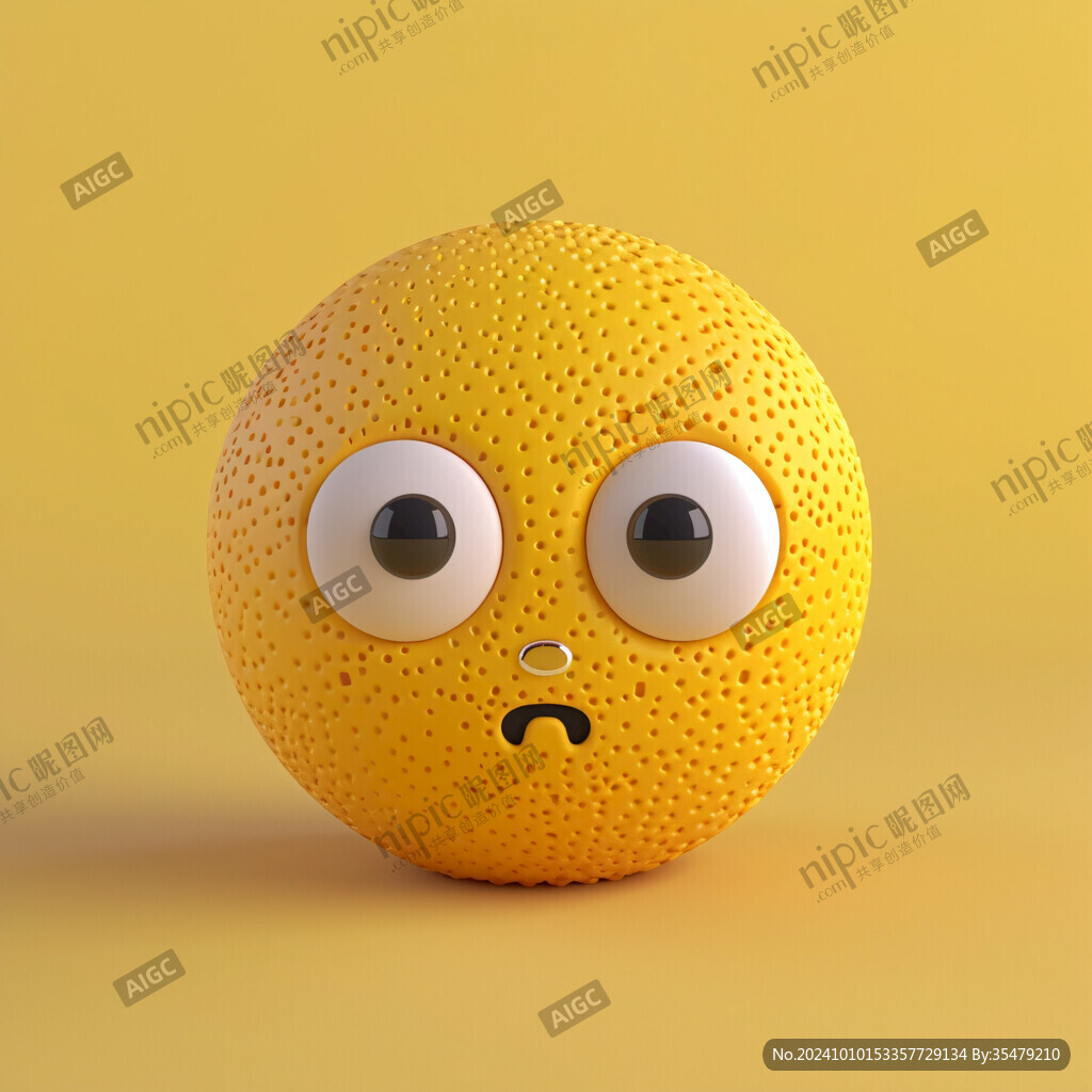 情绪拟人3d元素