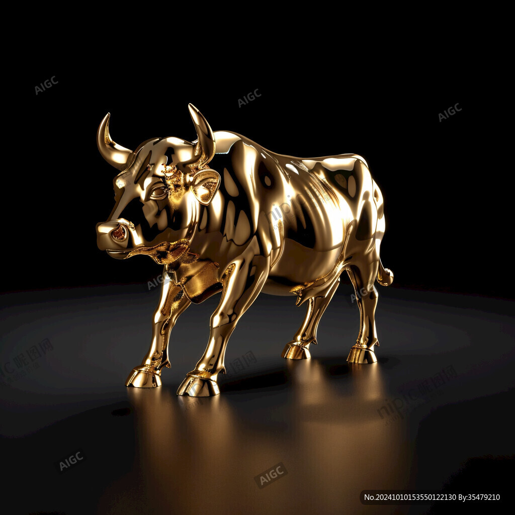 金属质感牛