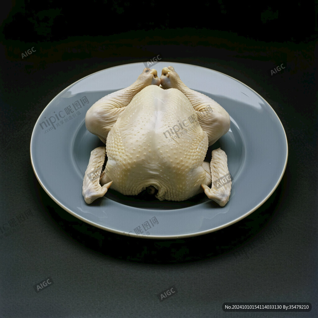 原味白切鸡素材下载