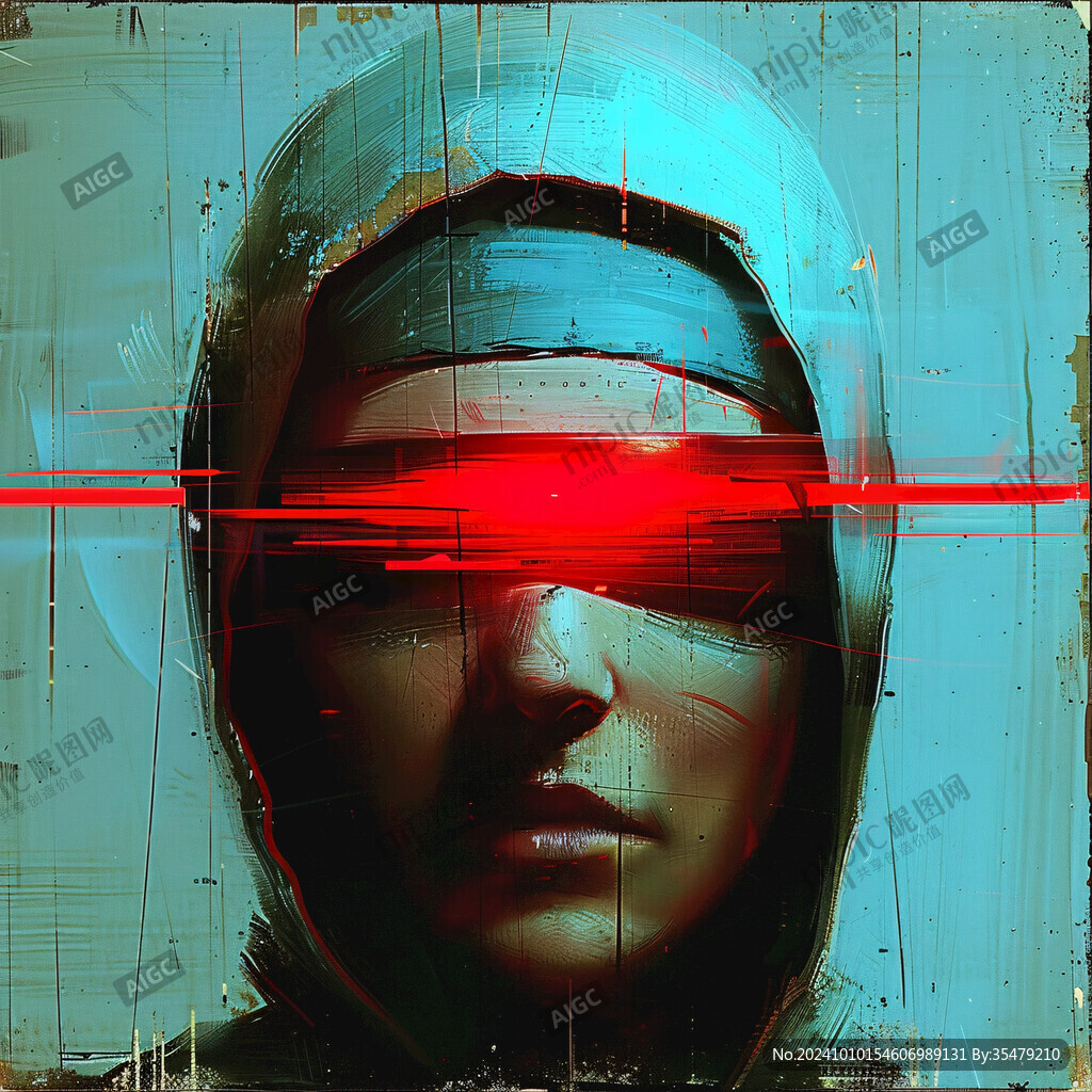 赛博朋克装饰画