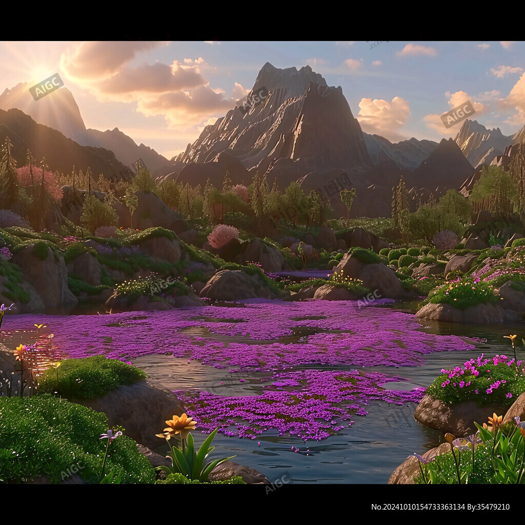 写实风游戏景观设计