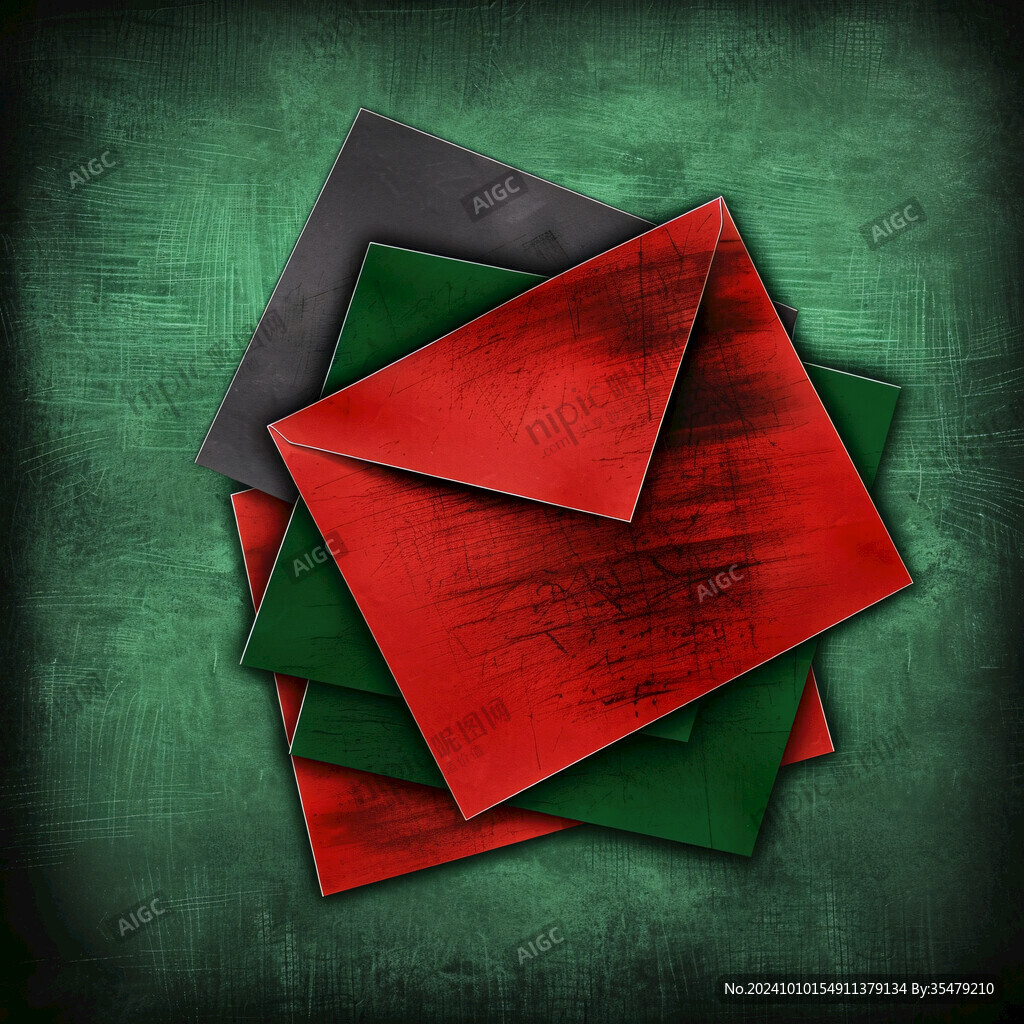 绿色封面皮背景